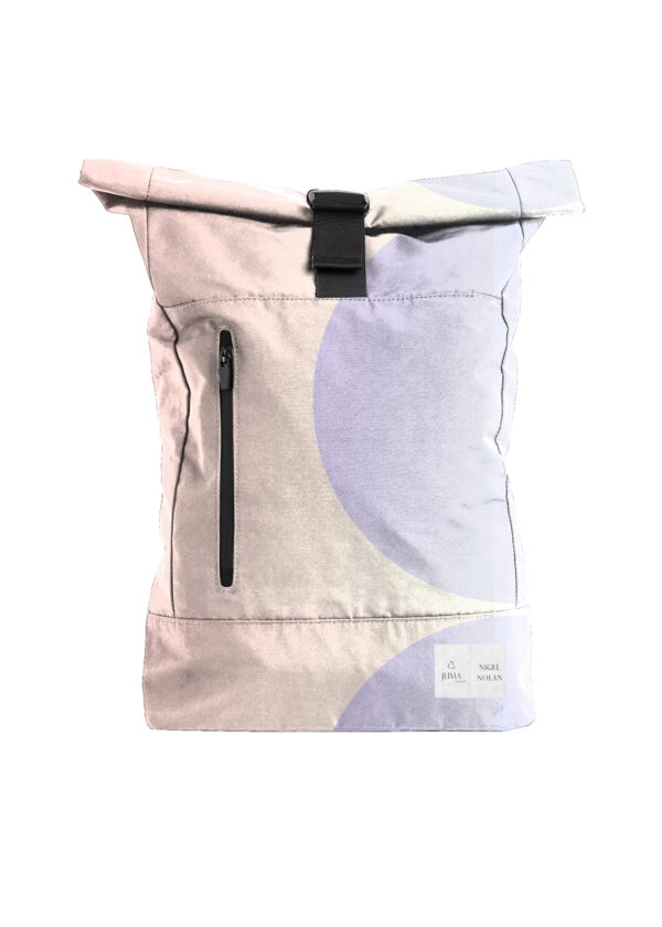 Juma | nigel nolan | | backpack | pink | sustainable fashion | green fashion | recycled rpet fashion | sustainable design