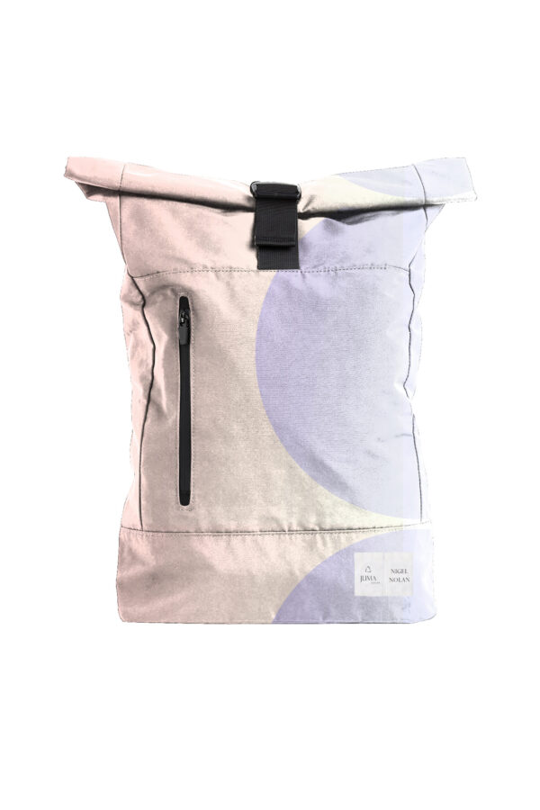 Juma | nigel nolan | | backpack | pink | sustainable fashion | green fashion | recycled rpet fashion | sustainable design