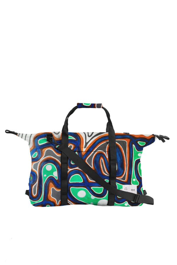 Juma | huan he| multi | shoulder bag | sustainable fashion | green fashion | recycled rpet fashion | sustainable design