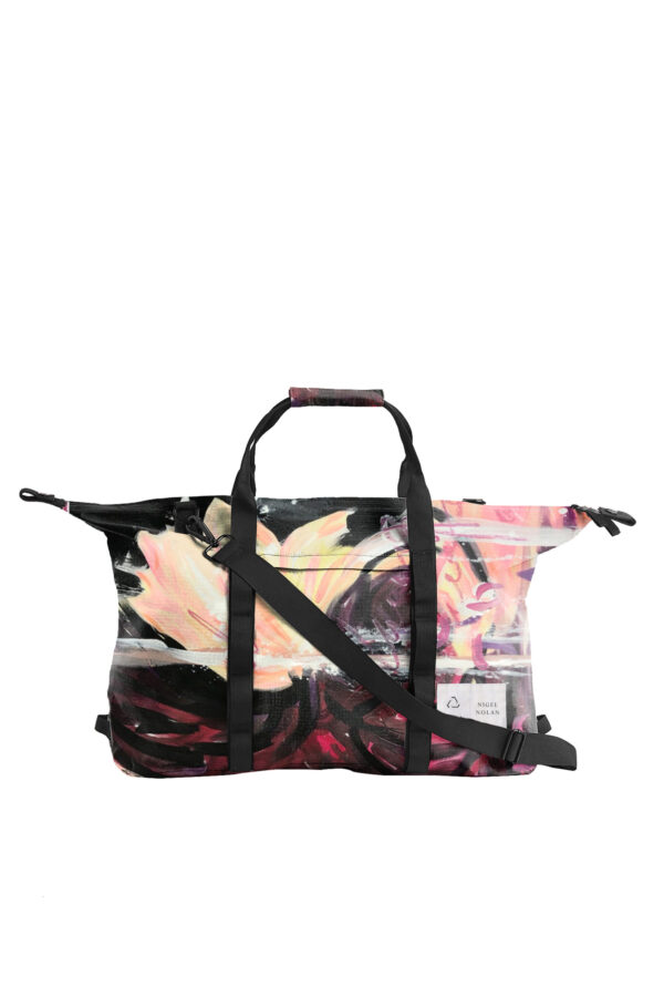 Juma | nigel nolan | flower for tragedy | Shoulder bag | sustainable fashion | green fashion | recycled rpet fashion | sustainable design