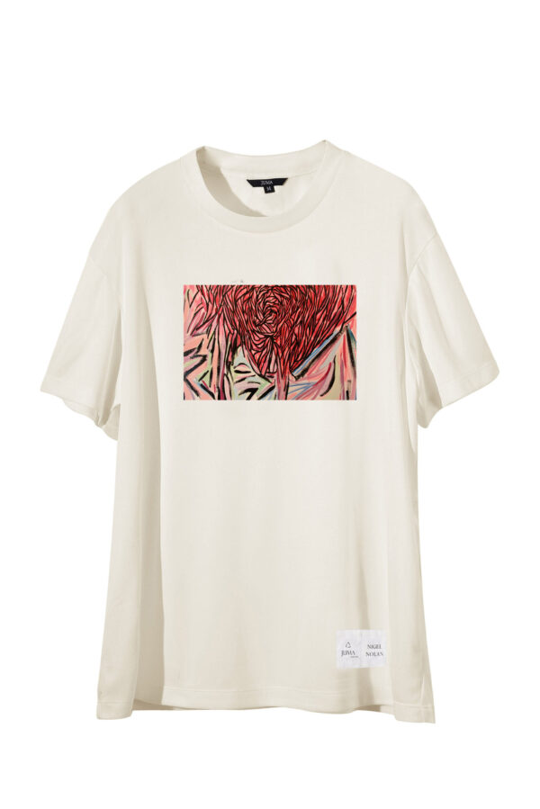 Nigel Nolan T-Shirt - 4 Recycled Water Bottles- Blood Red