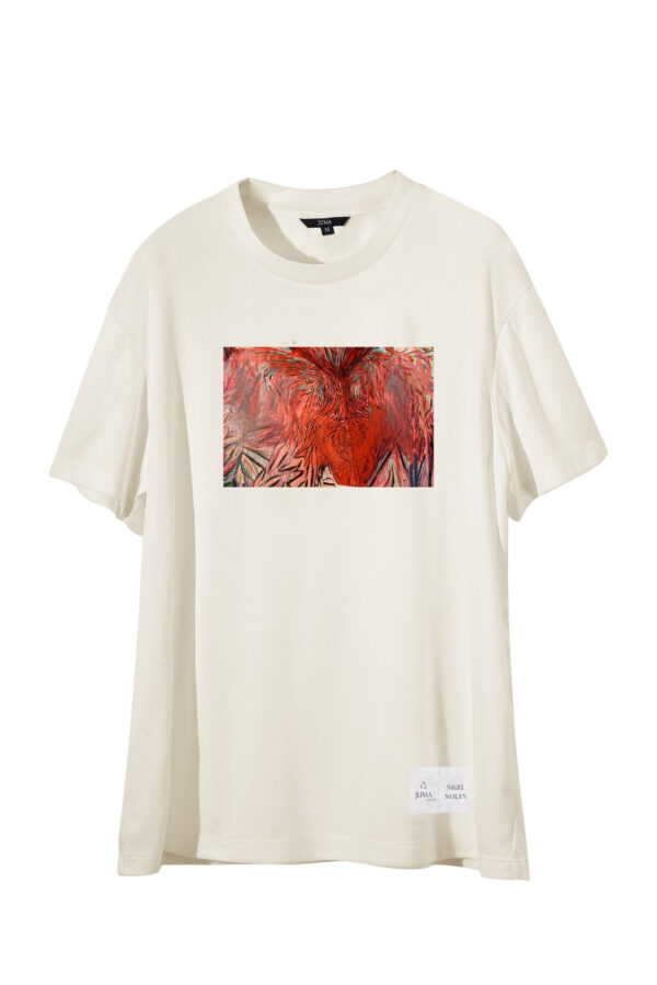 Nigel Nolan T-Shirt - 4 Recycled Water Bottles-Red