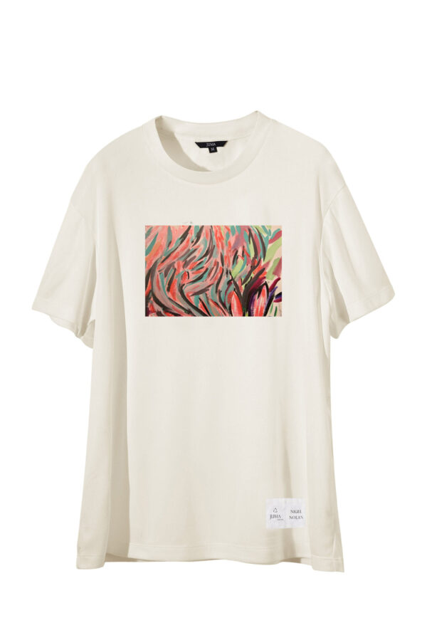 Juma | nigel nolan| multi | TSHIRT | sustainable fashion | green fashion | recycled rpet fashion | sustainable design