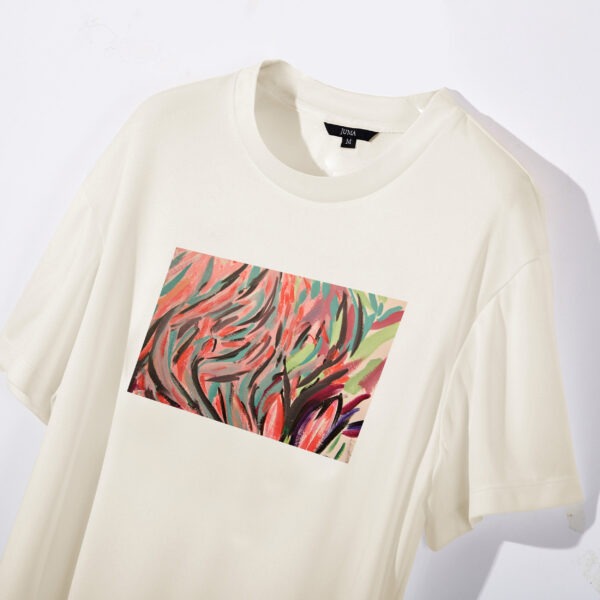 Juma | nigel nolan| multi | TSHIRT | sustainable fashion | green fashion | recycled rpet fashion | sustainable design
