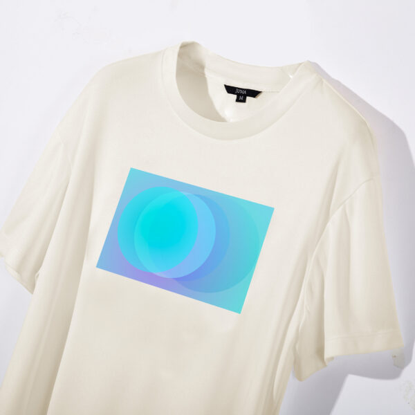 Juma | nigel nolan | blue | TSHIRT | sustainable fashion | green fashion | recycled rpet fashion | sustainable design