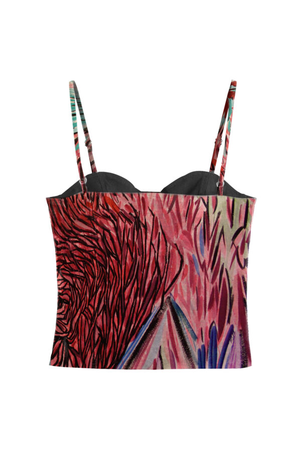 Juma | nigel nolan | | camisol | red | sustainable fashion | green fashion | recycled rpet fashion | sustainable design