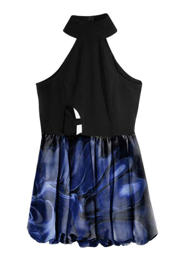 Juma | TIE-DYE |BLUE | dress | sustainable fashion | green fashion | recycled rpet fashion | sustainable design