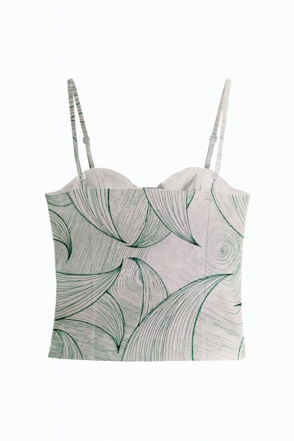 Juma | huan he| green | CAMISOLE TOP | sustainable fashion | green fashion | recycled rpet fashion | sustainable design