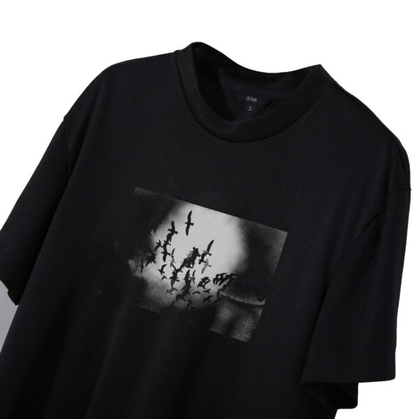 Haiyang Wang Print 3 T-Shirt - 4 Recycled Water Bottles - Black - Image 3