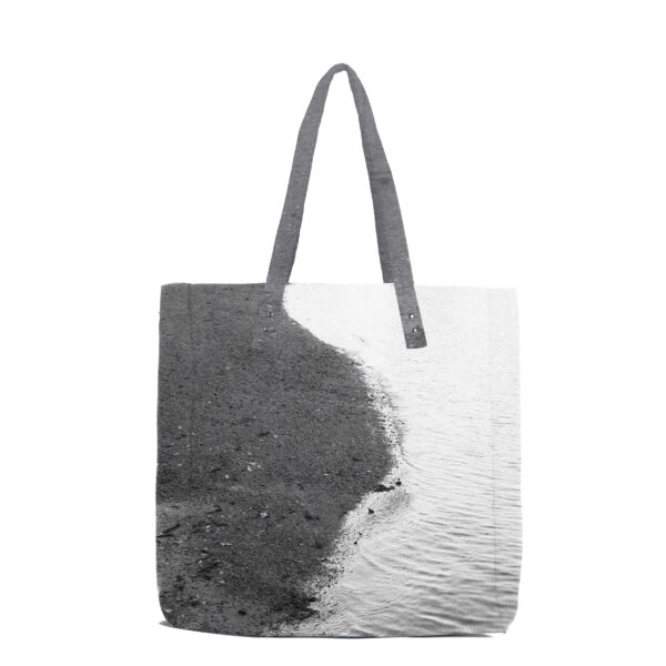 Majordomou6 Print 3 Tote Bag - 3 Recycled Water Bottles - Black - Image 2