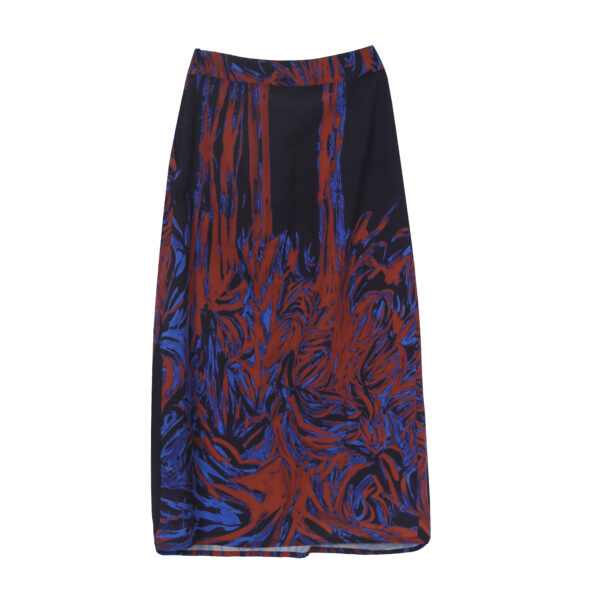 Nigel Nolan Wrap Skirt - 12 Recycled Water Bottles - Blue - Image 5